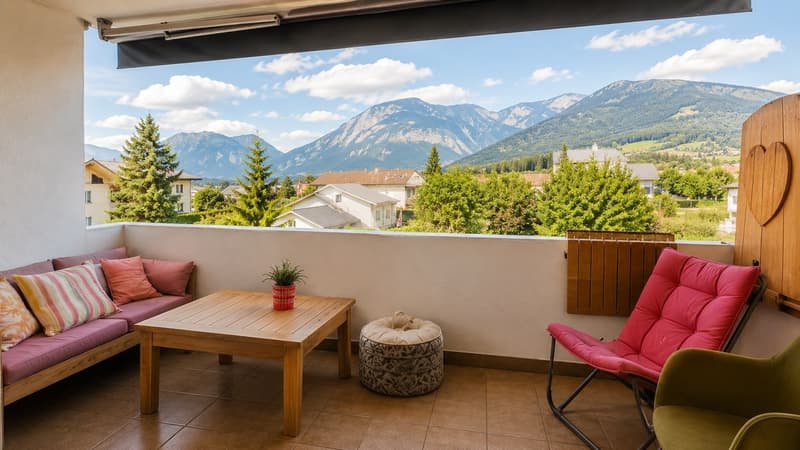 3.5 pièces rénové de 90 m² - confort, lumière et vue dégagée (5)