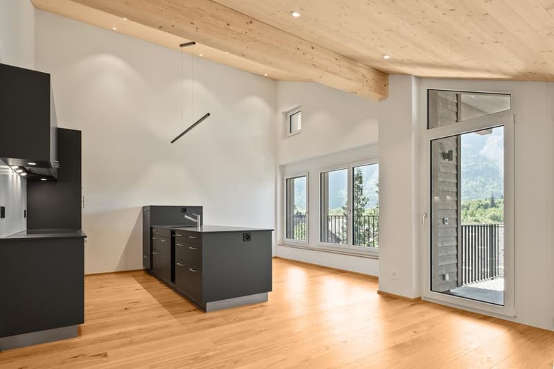 3.5-Zimmer-Dachwohnung mit Bergpanorama - Neubau (11)