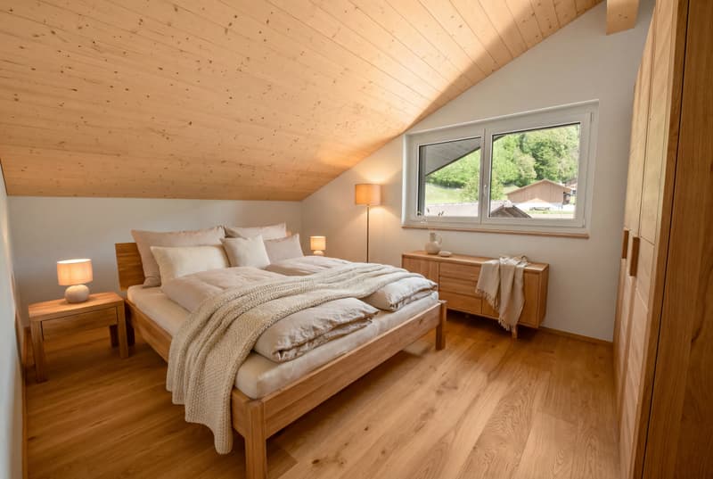 3.5-Zimmer-Dachwohnung mit Bergpanorama - Neubau (8)