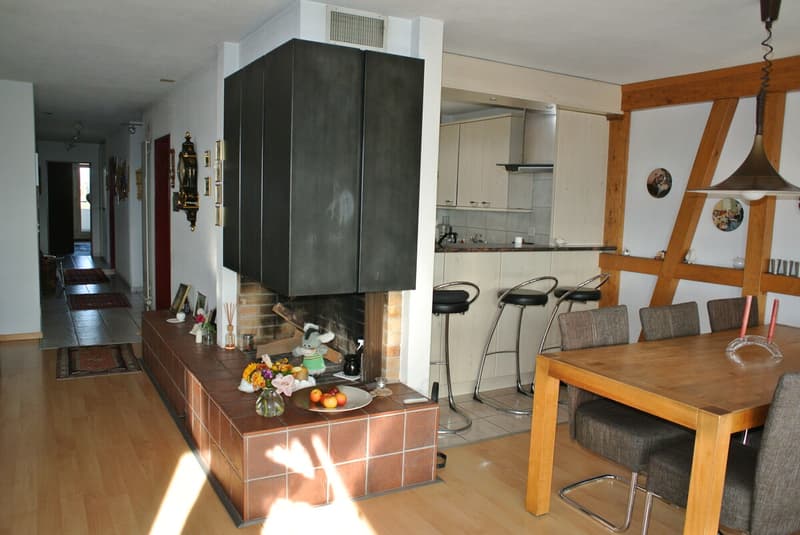 Spacious 5.5-room attic apartment with a far-reaching view and privacy (8)