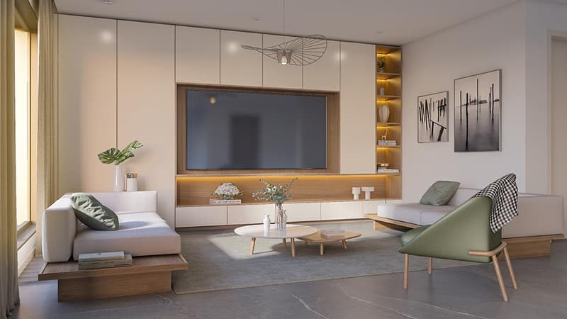 Maison contemporaine en bois ? Accédez à la propriété à prix attractif dans un cadre idéal Permis en force ? Projet exclusif (8)