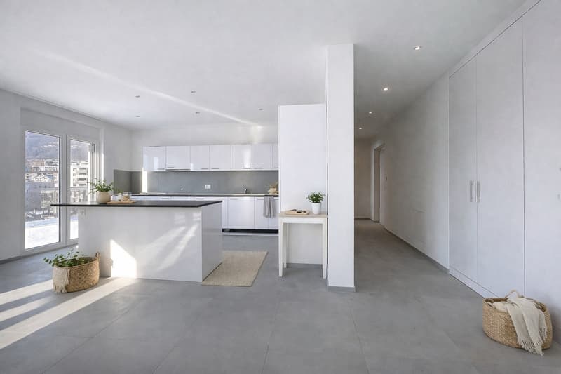 Magnifique attique 4,5 pièces avec grande terrasse (6)