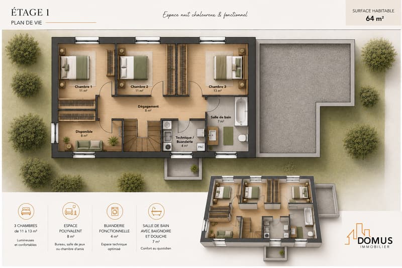 Pourquoi acheter un appartement? quand vous pouvez devenir propriétaire de votre maison ? (4)