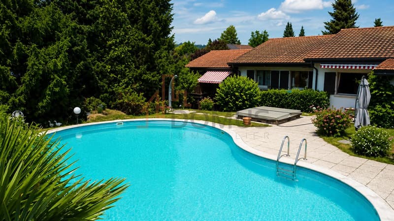 Villa individuelle avec piscine sur magnifique parcelle arborisée (6)