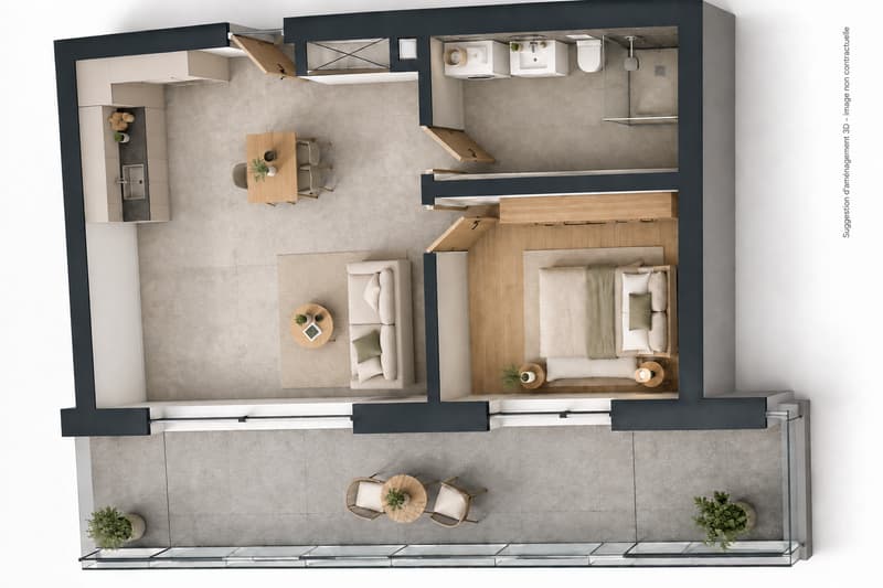 2,5 pièces neuf à Delémont - le confort à l'intérieur, 20 m² de liberté à l'extérieur (3)