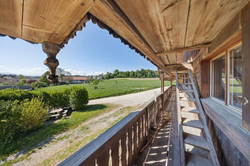Bauernhaus mit grossem Grundstück und Entwicklungspotential in Schmitten (6)