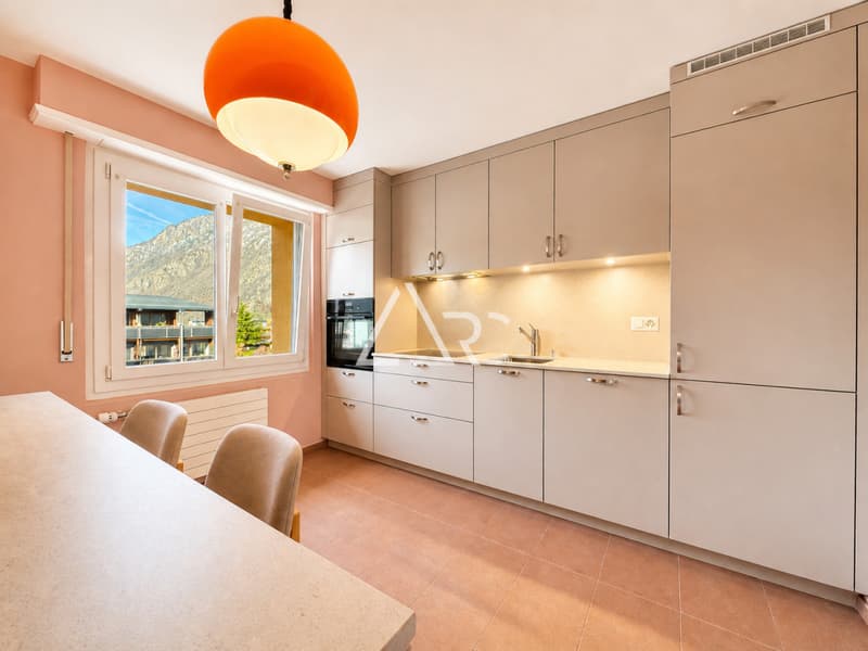 SUPERBE 4.5 PIÈCES EN ATTIQUE RÉNOVÉ AVEC BALCON ET VUE À MARTIGNY (3)
