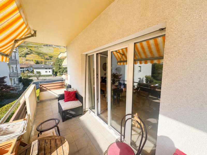 APPARTEMENT 4.5 PIÈCES LUMINEUX AVEC BALCON PLEIN SUD À DEUX PAS DU CENTRE DE MARTIGNY (3)