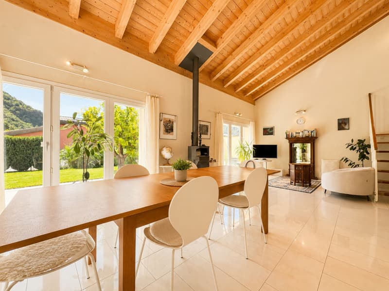 VILLA INDIVIDUELLE MINERGIE AVEC GRAND JARDIN DANS UN CADRE CALME ET ENSOLEILLÉ (2)