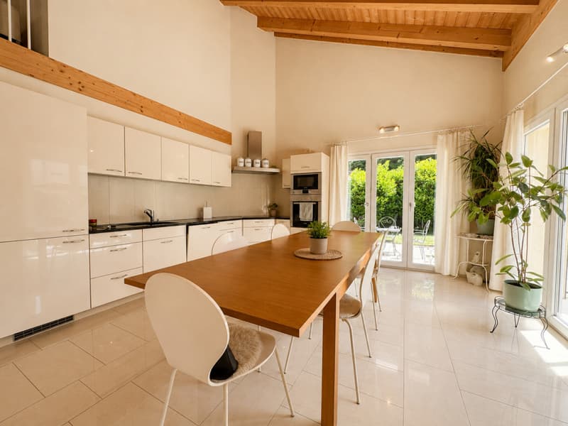 VILLA INDIVIDUELLE MINERGIE AVEC GRAND JARDIN DANS UN CADRE CALME ET ENSOLEILLÉ (4)