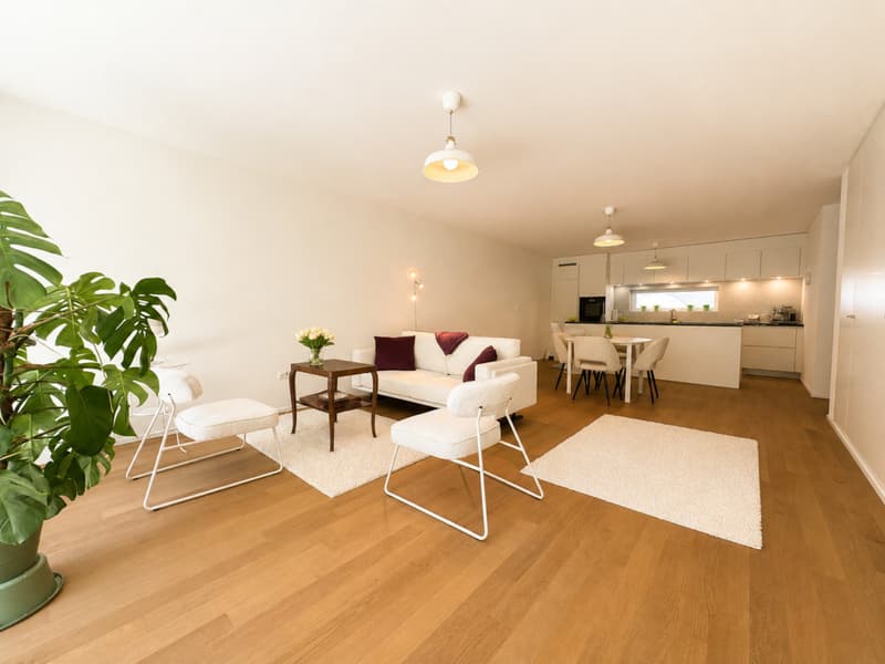 VILLA URBAINE D'EXCEPTION AU C?UR DE MARTIGNY - 3.5 PIÈCES AVEC JARDIN ET SOUS-SOL AMÉNAGEABLE (4)
