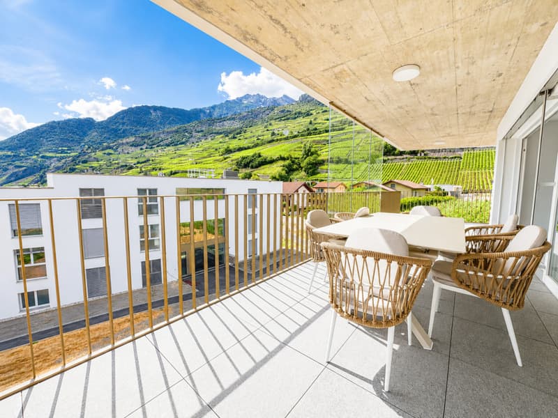 ATTIQUE D'EXCEPTION 3.5 PIÈCES AVEC VUE DÉGAGÉE, GRAND BALCON ET FINITIONS HAUT DE GAMME (5)