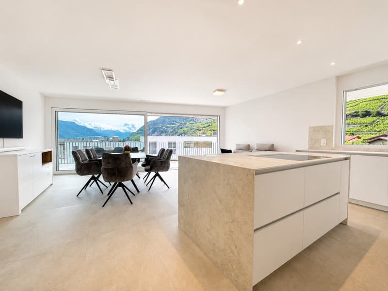 ATTIQUE D'EXCEPTION 3.5 PIÈCES AVEC VUE DÉGAGÉE, GRAND BALCON ET FINITIONS HAUT DE GAMME (3)