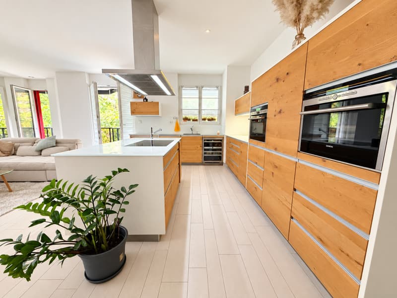 APPARTEMENT D'EXCEPTION 4.5P AVEC STUDIO INDEPENDANT - QUARTIER PRISÉ DE LA FUSION, MARTIGNY (8)