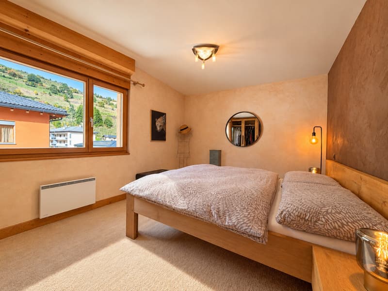 ATTIQUE DUPLEX DE 6.5 PIÈCES AVEC VUE DÉGAGÉE À ORSIÈRES (8)