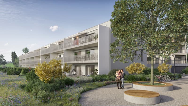 A LOUER 3.5 PIECES AVEC JARDIN/TERRASSE BUSSIGNY (1)