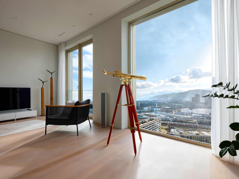 Exklusive 4½-Zimmer Penthousewohnung im Mobimo Tower (1)