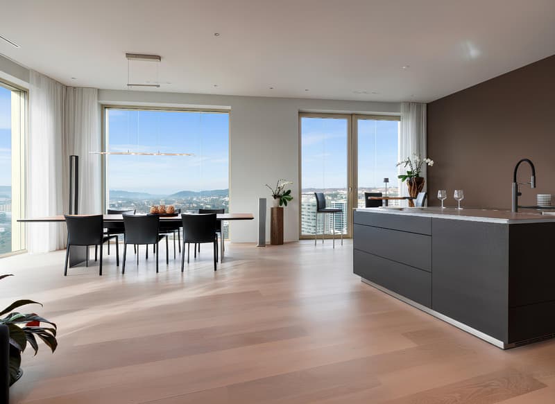 Exklusive 4½-Zimmer Penthousewohnung im Mobimo Tower (2)