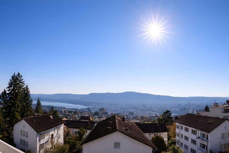 8-Zimmer Attika-Maisonettewohnung am Zürichberg (1)