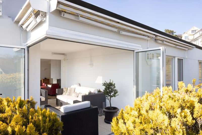 8-Zimmer Attika-Maisonettewohnung am Zürichberg (2)