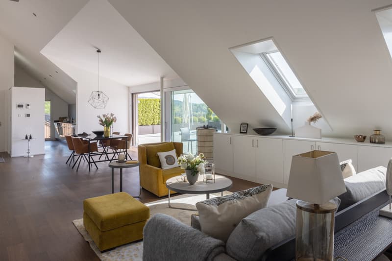 5½-Zimmer Attikawohnung mit exklusiver Weitsicht (1)