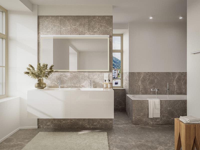 En-suite-Badezimmer