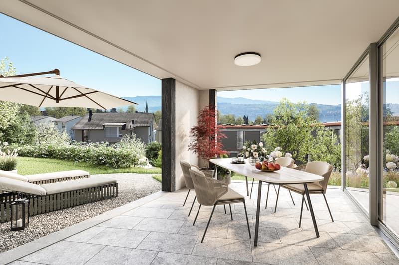 Hochwertige 3½-Zimmer Gartenwohnung im Neubauprojekt In Vineis (3)