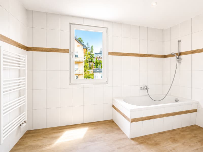 Magnifique 4.5 pièces, très spacieux et lumineux avec cuisine et salle de bain moderne ! (4)