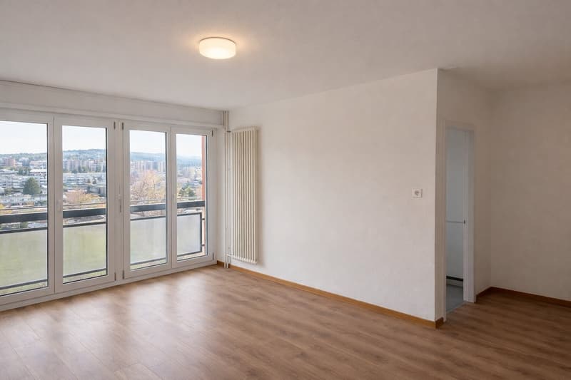 Appartement 3.5 pièces à La Chaux-de-Fonds –completement rénové et Lumineux! (2)