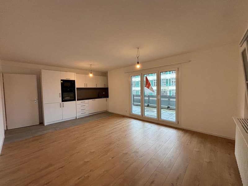 Helle 4-Zimmer-Wohnung mit Balkon in Aarwangen (1)