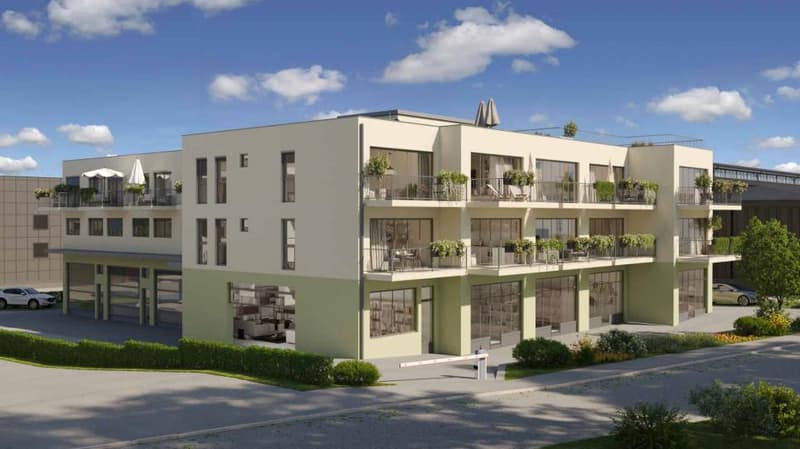 Surface administrative/bureau avec balcon lot 31 dans projet neuf à Echandens (5)