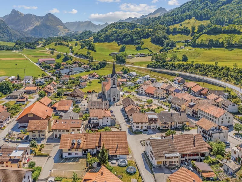 Maison villageoise de 3 logements avec jardin et potentiel foncier (3)