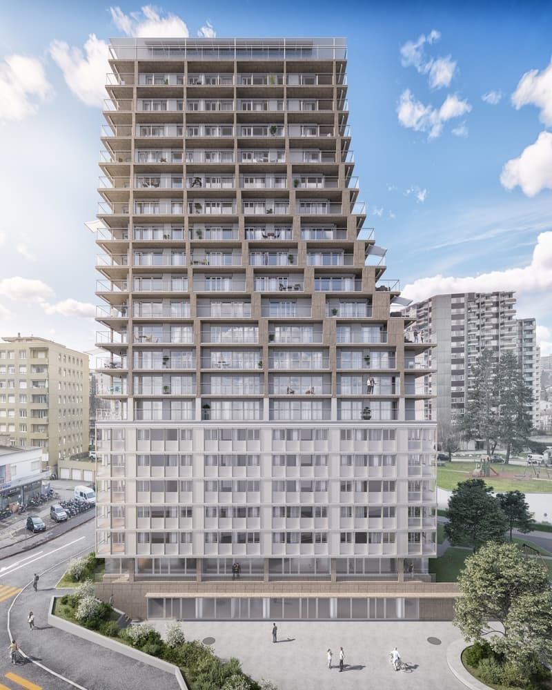 Votre appartement dans la plus haute tour d'habitation du canton de Fribourg (8)