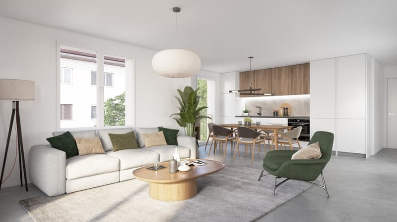 Balcons des Sous-Bois : un appartement familial baigné de lumière (2)