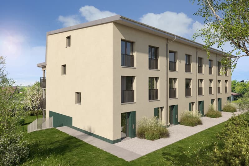 Une pièce de vie ouverte sur un jardin privatif (8)