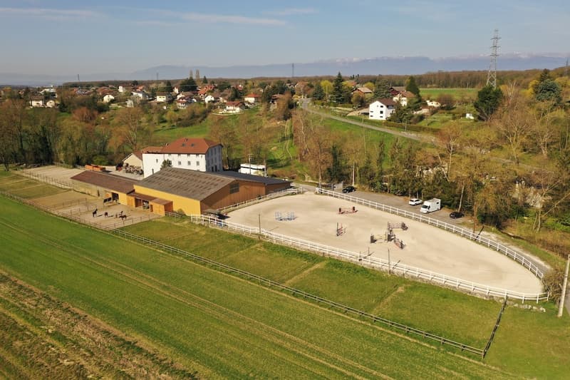 RARE- Propriété équestre de luxe sur la frontière genevoise (1)