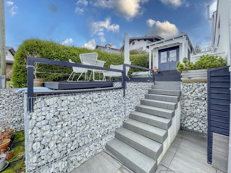 Vue, Jardin et Confort : Maison Familiale à Le Pâquier (3)