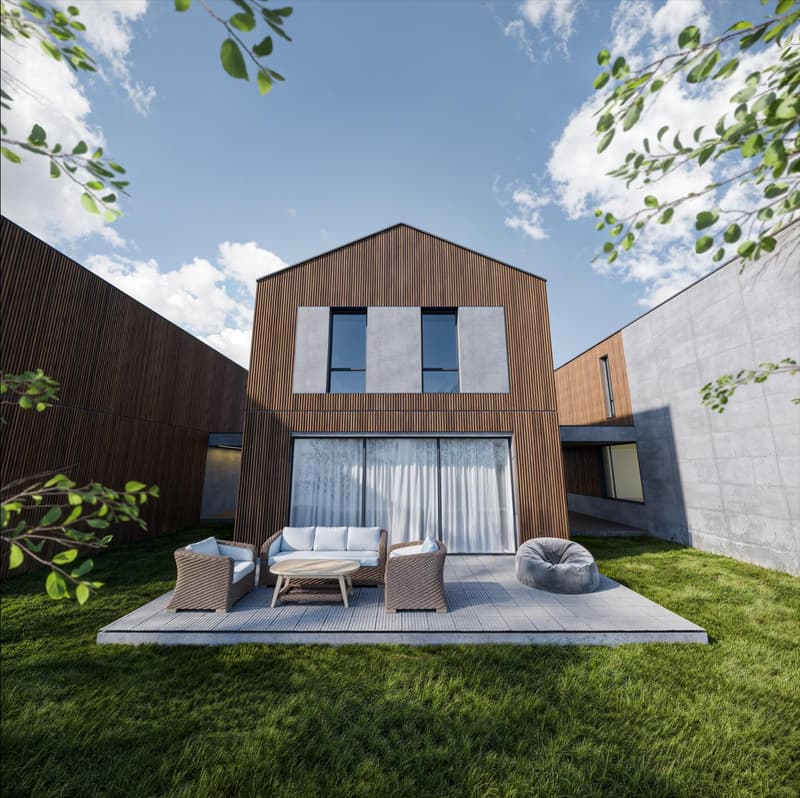 Villa contemporaine 4.5 pièces avec jardin ? Vuisternens-devant-Romont (3)