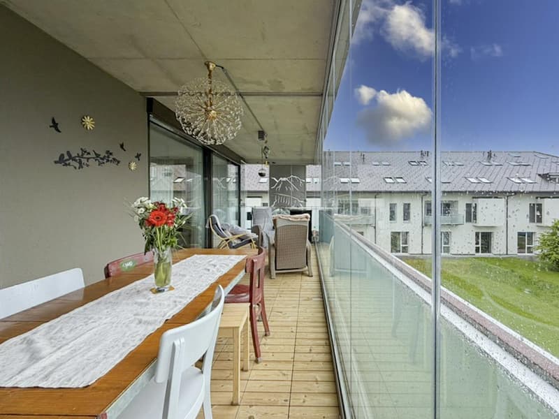Appartement 3,5 pièces avec magnifique véranda - Bulle (8)
