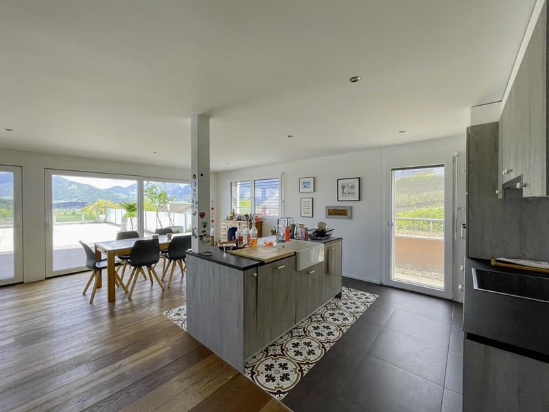 Bien rare avec deux espaces de vie - Villa de 3,5p et appartement de 2,5p - pour privée ou investisseur (3)