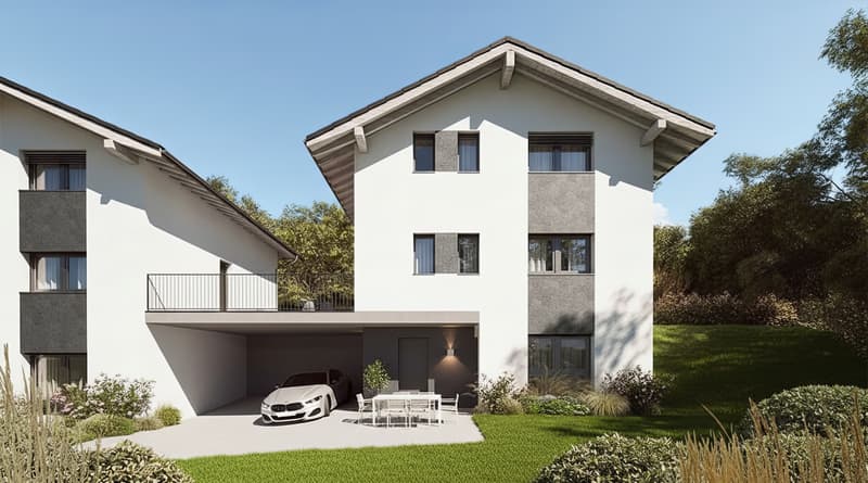 Nouvelle Promotion " Les Collondels" : 5 Spacieuses villas familiale de 6,5 p avec studio indépendant à Surpierre (FR) (2)