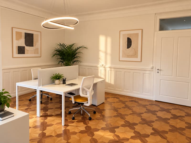 BUREAU PARTAGÉ DE 4 POSTES DE TRAVAIL (3)