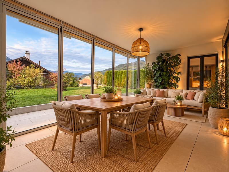 Appartement avec potentiel 4.5 pièces, terrasse de 52 m² et jardin privatif de 69 m² (2)