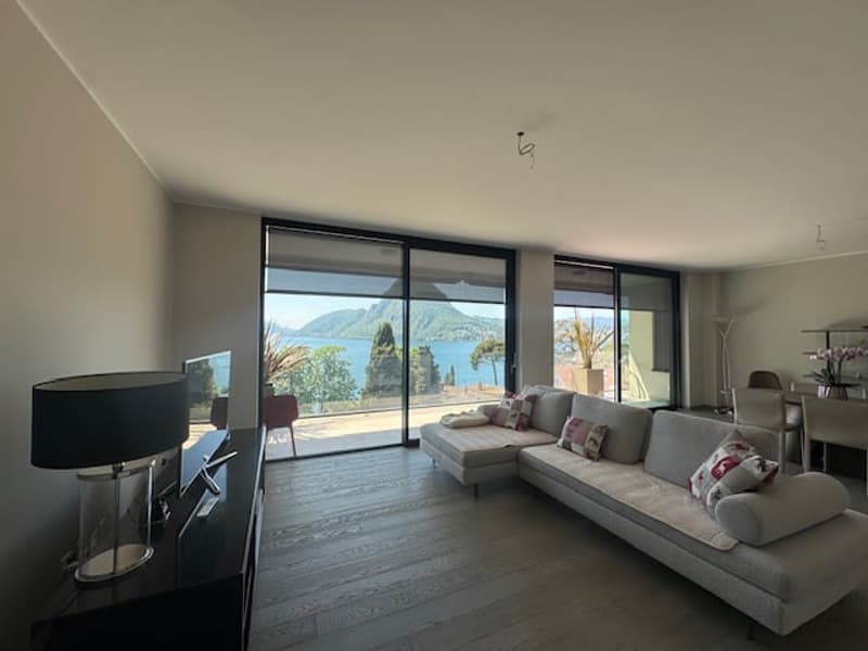 Castagnola, moderno e luminoso 4.5 locali con splendida vista lago (4)