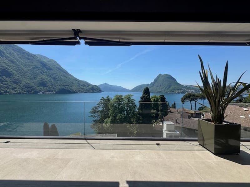 Castagnola, moderno e luminoso 4.5 locali con splendida vista lago (3)