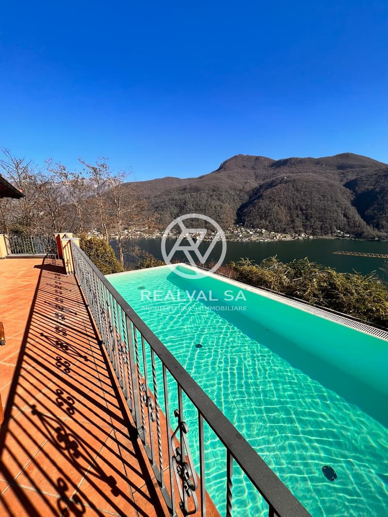 Meravigliosa villa con piscina a Vico Morcote (3)