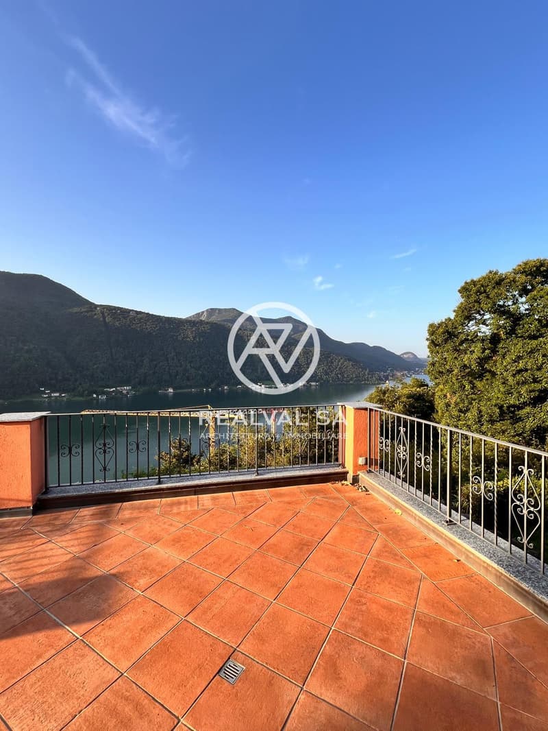 Meravigliosa villa con piscina a Vico Morcote (1)