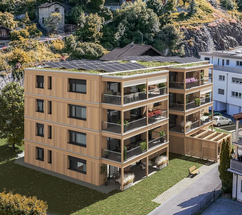 Attraktiv und komfortabel wohnen / inklusive 150 m2 privater Aussenfläche