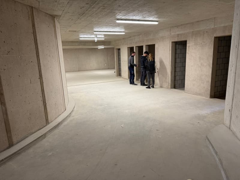 Einfahrt in Tiefgarage