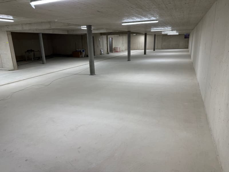 Tiefgarage, Parkfelder werden demnächst markiert